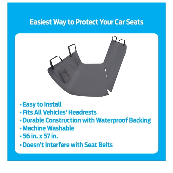 NWT NIB Premier Pet Hammock Car Seat Cover - Picture 8 of 16